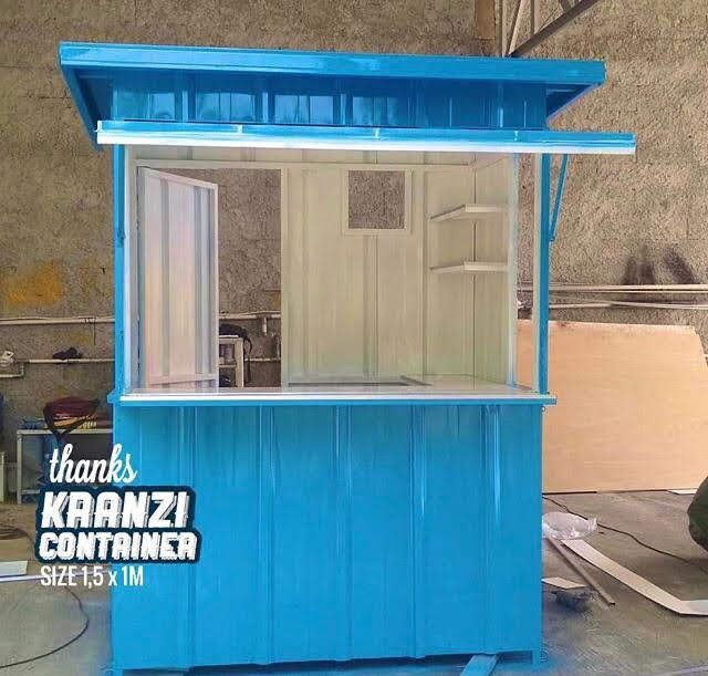 Jasa Pembuatan Kios Booth Semi Container Ukuran 80 x 120 cm - Nego Tukang