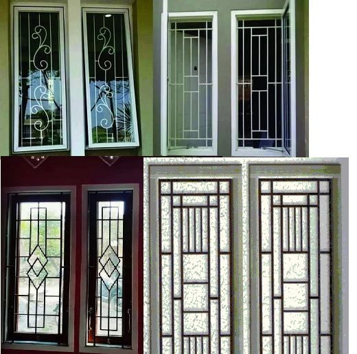 Jasa Pembuatan dan Pemasangan Teralis Jendela Minimalis - Ukuran 150 x 40 cm - Nego Tukang